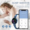 thumbnail image 5 of Montre Intelligente pour Femmes pour Téléphone Android iOS Traqueur D\'entraînement Physique, 5 of 5