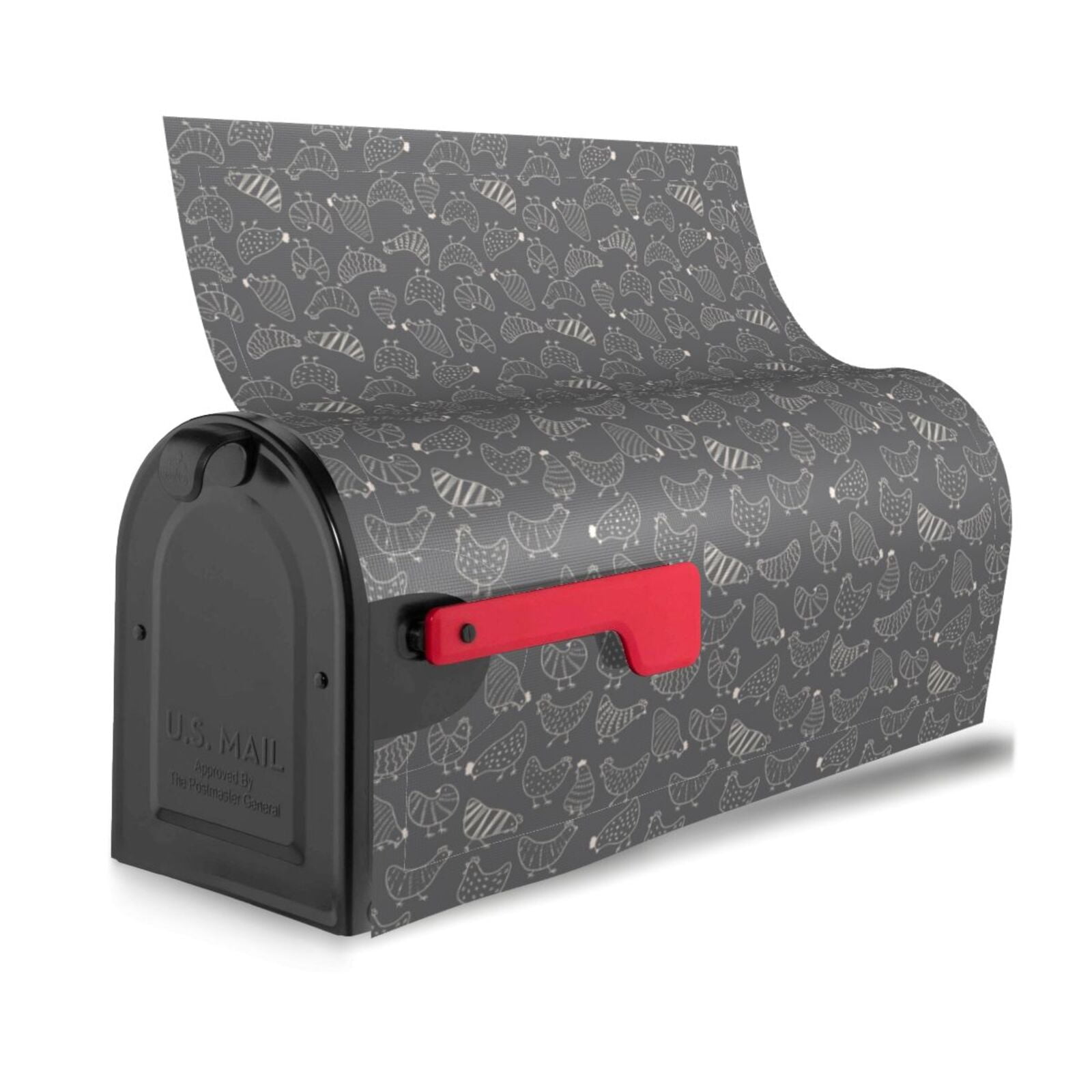 Kdxio Magnetic Mailbox Cover 21x18 in Mailbox Cover Outdoor Decoration Holiday Mailbox Covers for Home Garden Yard-21x18 in