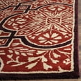 thumbnail image 5 of SAFAVIEH Martha Stewart MSR4551A Handmade Vermillion Rug, 5 of 5