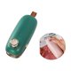 thumbnail image 1 of Mini sellador de presión manual portátil, recargable por USB, mini sellador de bolsas de plástico para bocadillos caseros, color verde, 1 of 5
