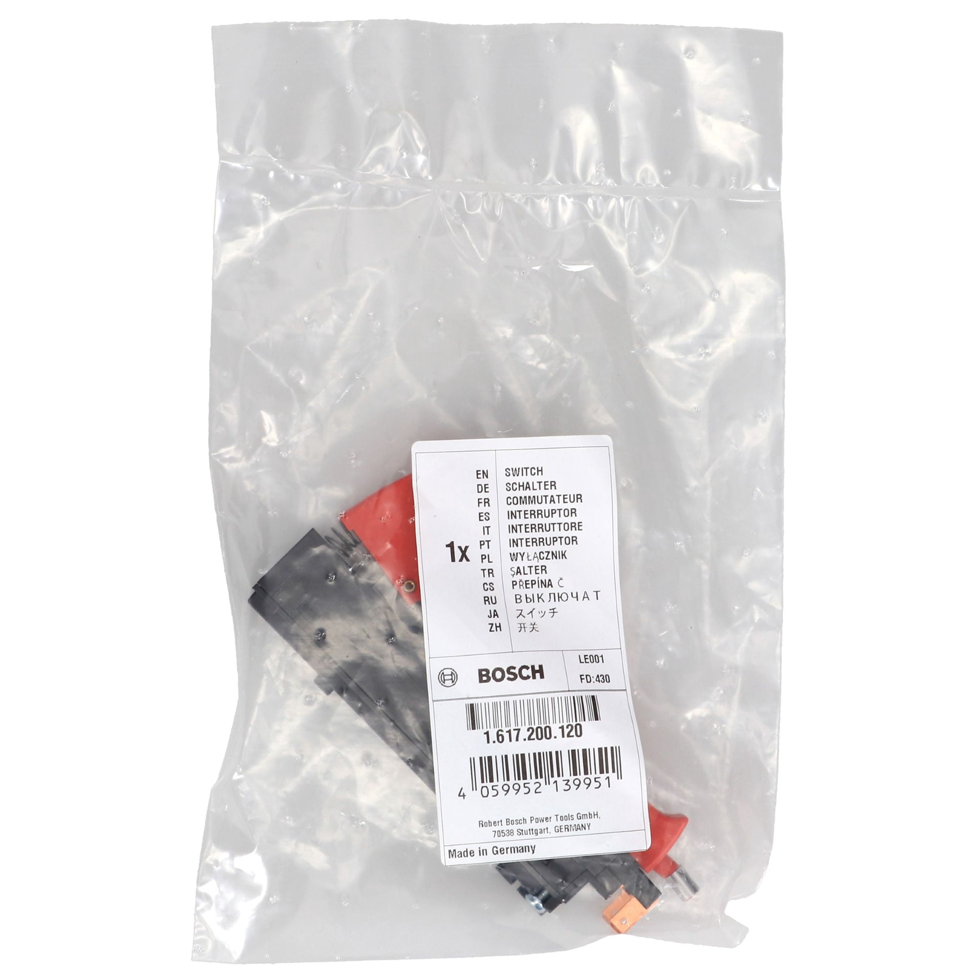 Bosch 1617200120 Switch for Spline Rotary Hammer 11265EVS (2-Pack)