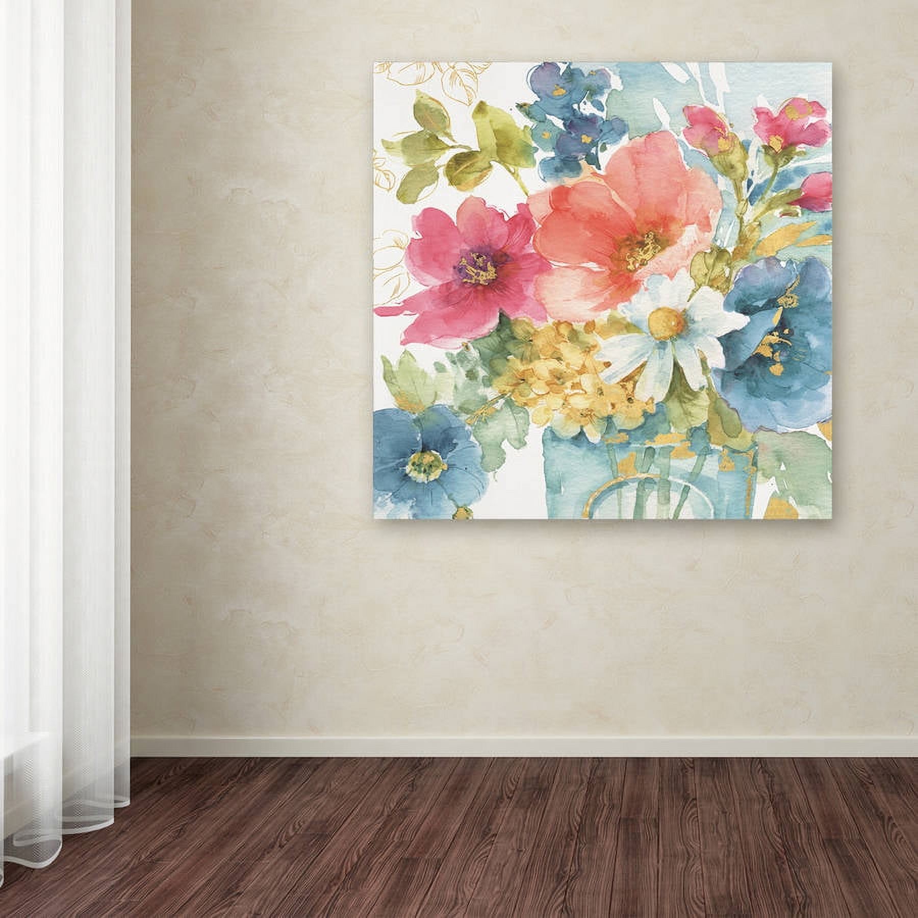 Trademark Fine Art "My Garden Bouquet II" Canvas Art by Lisa Audit