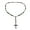 A, variant on Spiritual Jewelry For Men Classical Crosses Design With Beaded Chain Mens crosses Pendant Necklace