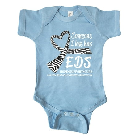 

Inktastic Someone I Love has EDS- Ehlers Danlos Syndrome Gift Baby Boy or Baby Girl Bodysuit