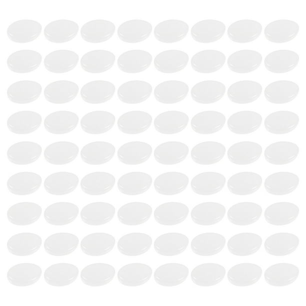 100 unids Natural Decorativo Pulido Blanco Guijarros Pequeñas Piedras Decorativas Ríos