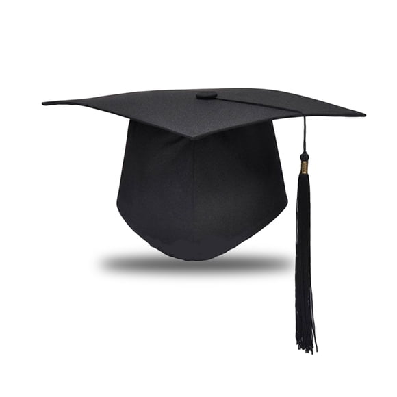 Qarigey Sombrero académico Tamaño libre Acrílico Academy Souvenir Caps Múltiples colores Pendiente Bachelor Headgear Closure Graduation Hat Sombreros #1 Qarigey PS6429-01