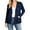 Blue, variant on Luvior Women's Plus Size Lightweight Cardigan Open Front Long Sleeve Casual Cardigans with Pockets