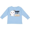 thumbnail image 3 of Inktastic Daddy is my Boo with Cute Ghost Boys or Girls Long Sleeve Toddler T-Shirt, 3 of 5