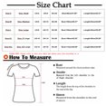 thumbnail image 3 of Blusa de manga corta con estampado de cuello en V informal para mujer a la moda, camiseta de verano con hombros descubiertos Fridja  bn5228, 3 of 8
