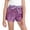 Dark Purple, variant on Otqutp Girls Metallic Shorts Bow Shiny Elastic Waist Dance Shorts Kids Summer Solid Loose Fit Lightweight Performance Shorts