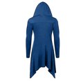 thumbnail image 4 of Unisex Halloween Hooded Cloak Costumes Party Cape Fashionable Halloween Retro Hooded Jacket Long Cardigan Pleated Shawl, 4 of 5