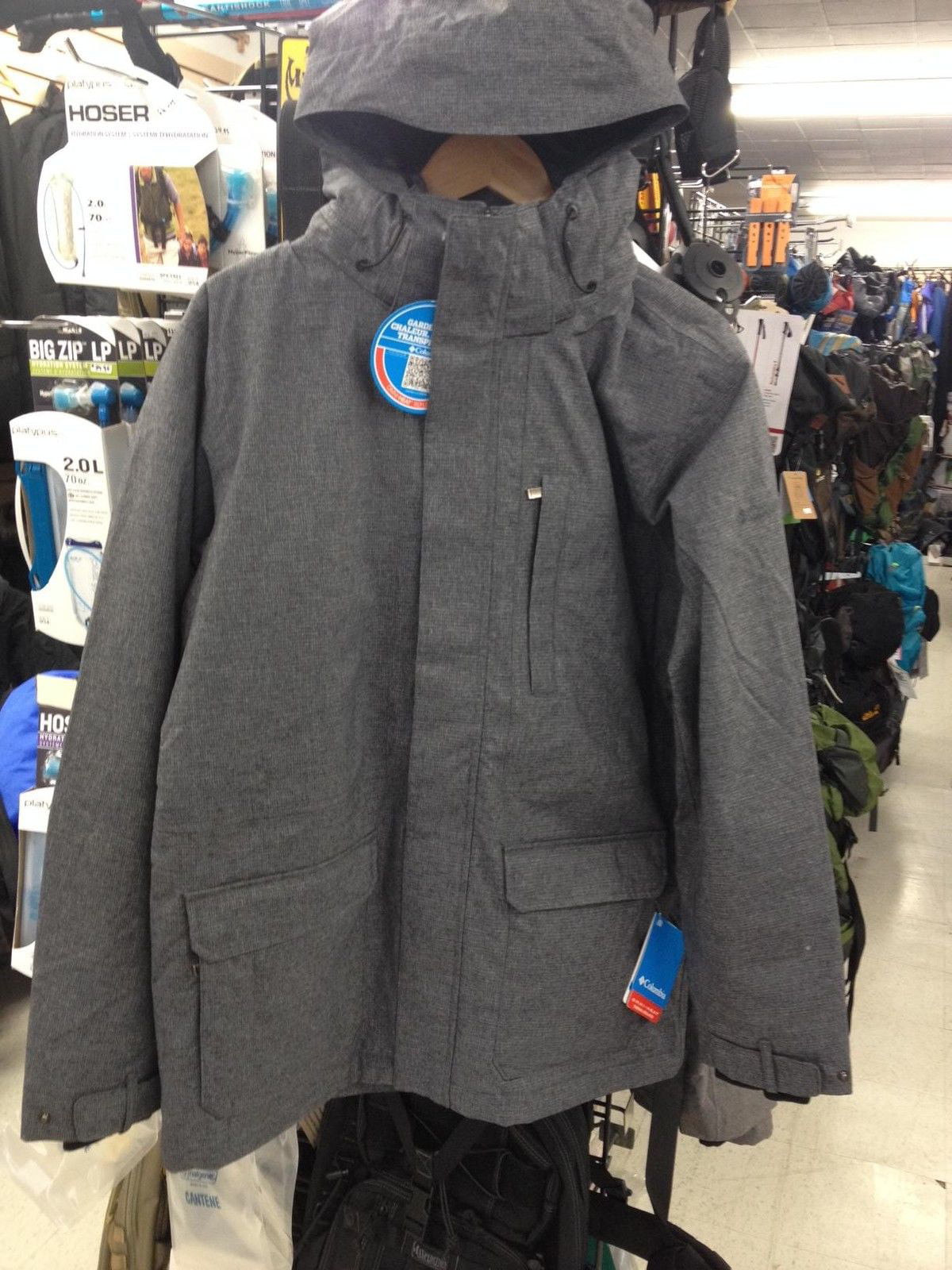 Columbia Men's Rugged Path Insulated Waterproof Jacket - BLK, S Walmart Canada