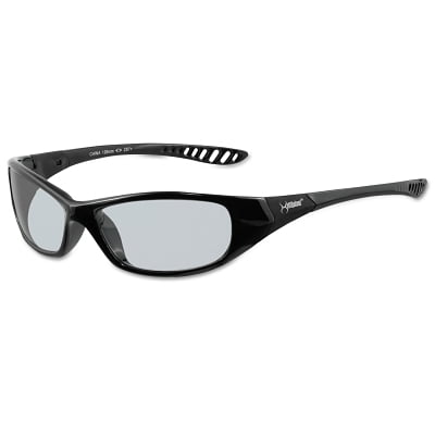 

V40 Hellraiser Safety Glasses Indoor/Outdoor Polycarbonate Lens Uncoated Black Nylon | Bundle of 5 Each