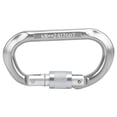 thumbnail image 1 of Clip de mosquetón de alta resistencia, peso ligero, tensión de 24 KN, herramientas de escalada en roca para exteriores para protección de ingeniería, 1 of 8