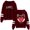 Red, variant on Phil Wickham Homesick For Heaven Heart Ache Pullover Hoodie Women Men Casual Long Sleeve Sweatshirt