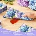 thumbnail image 4 of 100PCS Hydrangea Floral Napkins, 3 Ply Disposable Hand Towels for Bathroom, Floral Paper Napkins Disposable Dinner Napkins for Spring Wedding Baby Shower Bridal Shower Birthday Party Supplies, 4 of 18