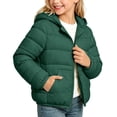 thumbnail image 5 of FAIWAD Boys Girls Winter Coat Puffer Hooded Jacket Zip up Quilted Outerwear for School Outdoor, 5 of 7