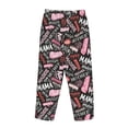 thumbnail image 5 of Xecao Various Languages Mother Women's Straight Lounge Pajama Pants: The Epitome of Relaxed Sleepwear, 5 of 9