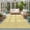 Yellow, variant on 8'x10' Area Rugs, Grey Indoor Outdoor Area Rug for Living Room Bedroom, Rustic Farmhouse Solid Color Washable Bathroom Rugs Kitchen Floor Carpet Mats Home Decor Aesthetic