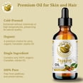 thumbnail image 3 of Aceite de Jojoba 100% Pureza Prensado en Frío Orgánico Anti-inflamatorio para Cabello, Piel, Uñas y, 3 of 9