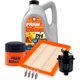 thumbnail image 1 of Kit De Afinación Con Aceite 15W40 Mineral, Bujías Cobre, Filtro De Aire, Filtro De Aceite Y Filtro De Combustible 8 Piezas Compatible con Honda Civic Del Sol L4 1.6L DE 1996 A 1997, 1 of 1