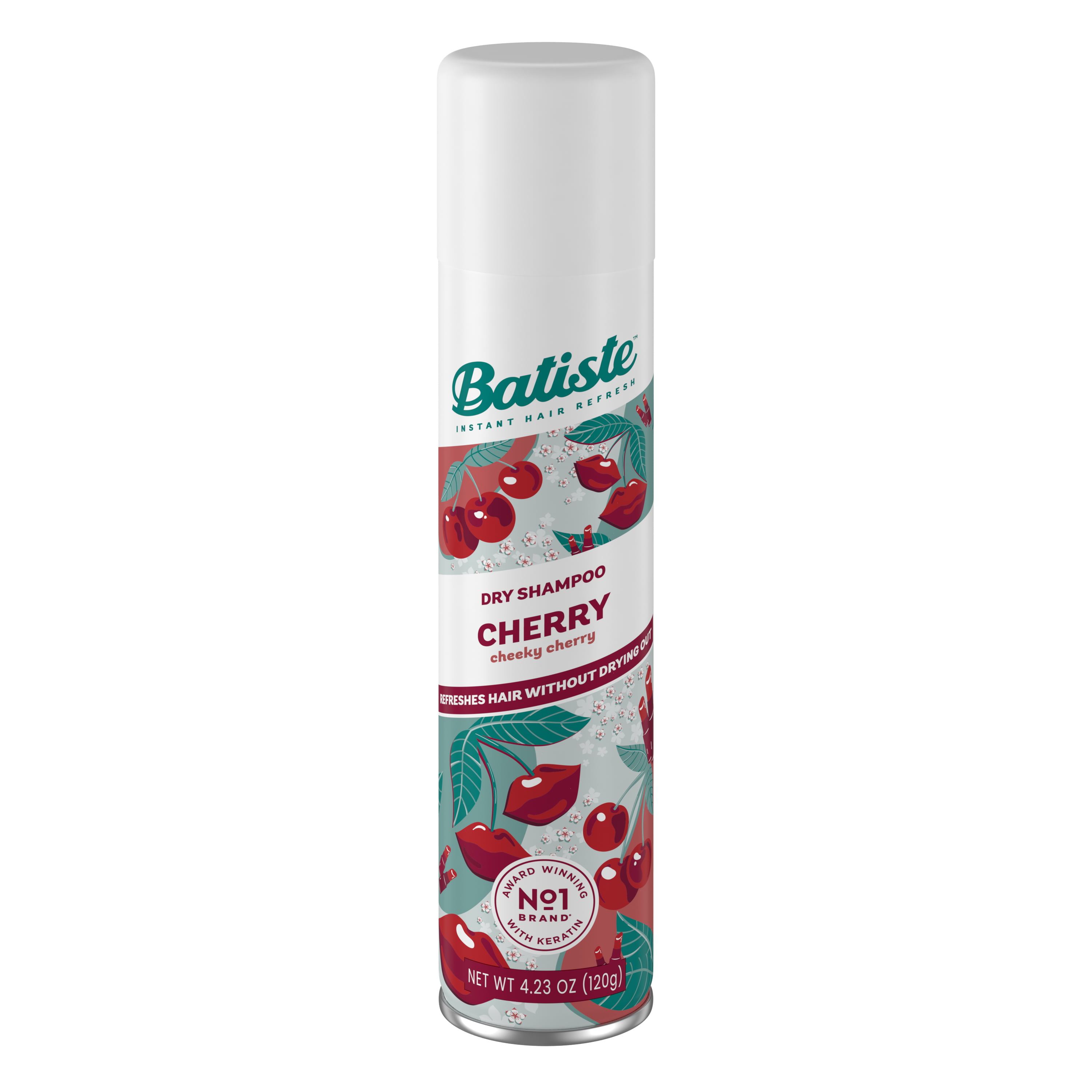 Bestået Vuggeviser Indtil nu Batiste Dry Shampoo, Cherry Fragrance, 4.23 OZ.- Packaging May Vary -  Walmart.com