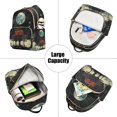 thumbnail image 5 of FORMRS Mini Backpack Purse for Women Travel Daypack Casual Shoulder Bag, Red Sitting on The Moon, 5 of 7