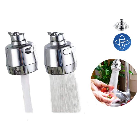 Sink Sprayer Attachment For Faucet,Sink Attachment For Faucet,Kitchen Sink Sprayer Attachment,Head 360 Rotatable ,Anti -Splash,Dual Mode Adjustable,Suitable For Home,Hotel, Motel,Supermarket