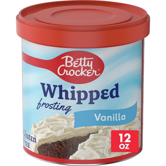 Pack Of 3 Betty Crocker Whipped Vanilla Frosting, 12 oz (Package May Vary)