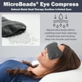thumbnail image 3 of Core Products MicroBeads Eye Compress Moist Heat Therapy Pack - Gray, 3 of 7