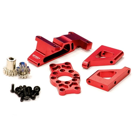 - Integy RC Toy Model Hop-ups T3285RED Brushless Conversion Motor Mount Set for 1/10 Revo 3.3 & Slayer(both)