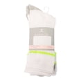 thumbnail image 1 of Pack Calceta Danskin para Dama Diseño Blanco con Detalles Multicolor 2 Pares Unitalla, 1 of 4