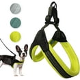 thumbnail image 1 of Sporn Easy-Fit Mesh Dog Harness Small Sized Dog, Yellow Soft Fabric Nylon No Choke Dog Harness Small Size Dog Walking Harness, 1 of 7