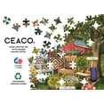 thumbnail image 4 of Ceaco - Tom Wood - Colorful Quilts - 1000 Piece Interlocking Jigsaw Puzzle, 4 of 9