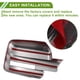 thumbnail image 4 of Reemplazo de tapa de espejo Unique Bargains para Ford F150 2009-2014, cubierta de guardia de espejo con agujero para señal de giro, 1 juego, 4 of 7