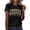 Black, variant on Jesus The Way The Truth The Life Graphic Tees for Women 2026 Summer Casual Short Sleeve Crewneck Christian T Shirts