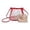 Red, variant on Clear Bags for Stadium Events Bucket Bag Clear Minimalist Shoulder Purse with Cotton Drawstring Inner Bag Mini Transparent Jelly Handbag for Stadium Events 2026 Back to School(Purple,One Size)
