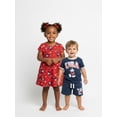 thumbnail image 5 of Disney Toddler Girls Starry Minnie Dress with Short Sleeves, Sizes 12M-5T, 5 of 8