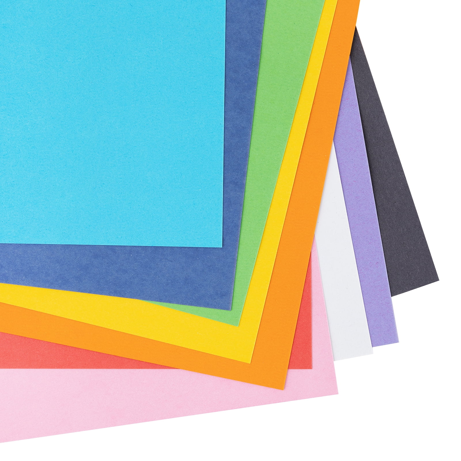 Colorbok Multicolor Premium Primary Cardstock, 12"x12", 108 lb/160 GSM, 180 Sheets