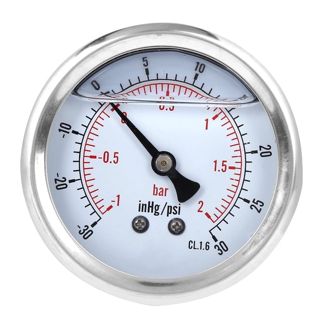 TS PGGZ60Z4-2bar 1/4BSP Y60 Manómetro de vacío axial lleno de aceite para la industria minera