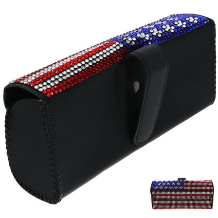 Magnetic Eyeglass Holder Sunglass Car Glasses Case