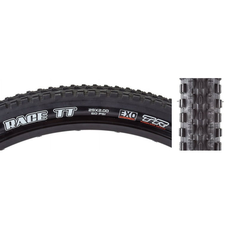 Maxxis Race TT 29 x 2.0 Tire Folding 60tpi Dual Compound EXO Tubeless Ready Walmart