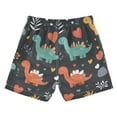 thumbnail image 7 of FORMRS Boys Swim Trunks Quick Dry Mesh Liner Boardshorts Sizes XS-XL, Cute Dinosaur, 7 of 7