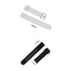 thumbnail image 1 of 2 Correas De Reloj Deportivas Impermeables De Silicona Con Cierre Desplegable, Color Blanco Y Negro., 1 of 9