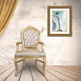 thumbnail image 3 of Pinto, Patricia 11x14 Gold Ornate Wood Framed with Double Matting Museum Art Print Titled - Cool Agate Fragment II, 3 of 4