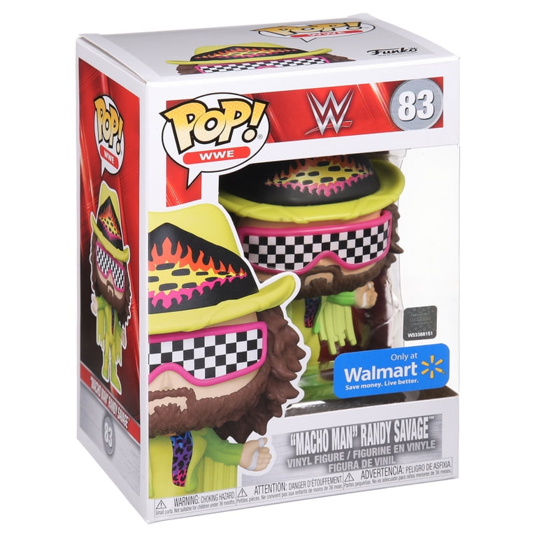FUNKO POP WWE “MACHO MAN” RANDY SAVAGE Funko POP! WWE: Macho Man Randy Savage (Green) - Walmart Exclusive