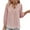 Pink-vestidos de otoño para mujer, variant on Womens Tops Dressy Casual Swiss Dot Lantern Long Sleeve Blouse Shirt Loose V Neck Top Office Outfit Casual Blouses Navy M