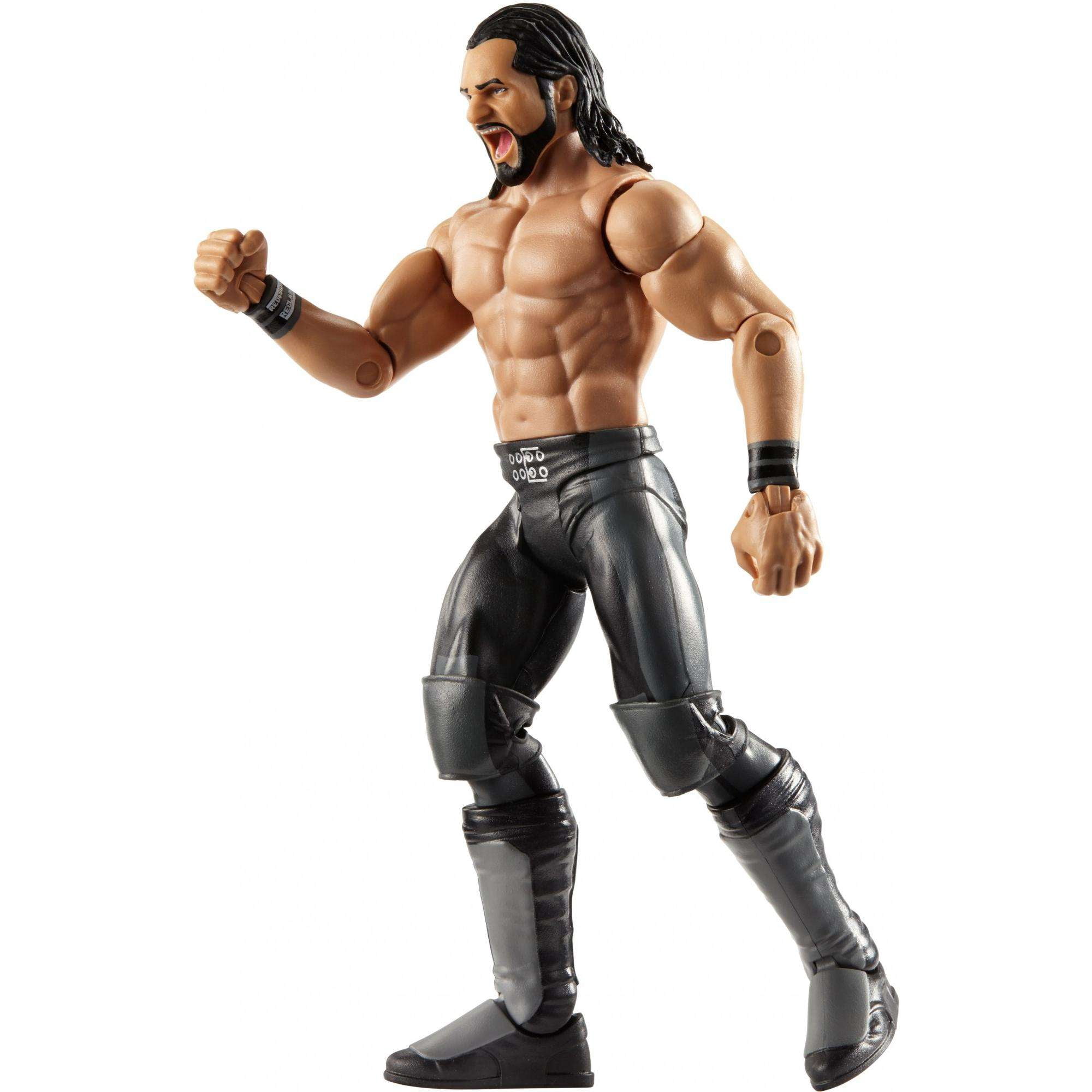 WWE Seth Rollins 6-inch Articulated Action Figure with Ring Gear