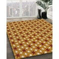 thumbnail image 3 of Ahgly Company Machine Washable Indoor Square Transitional Mahogany Brown Area Rugs, 3' Square, 3 of 7