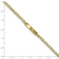 thumbnail image 3 of 10K Yellow Gold bracelet ID Anchor 7 in 4.44 mm 3.35, 3 of 3